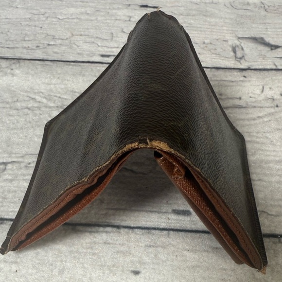 Louis Vuitton Men’s fold wallet Brown monogram canvas leather - Picture 7 of 16